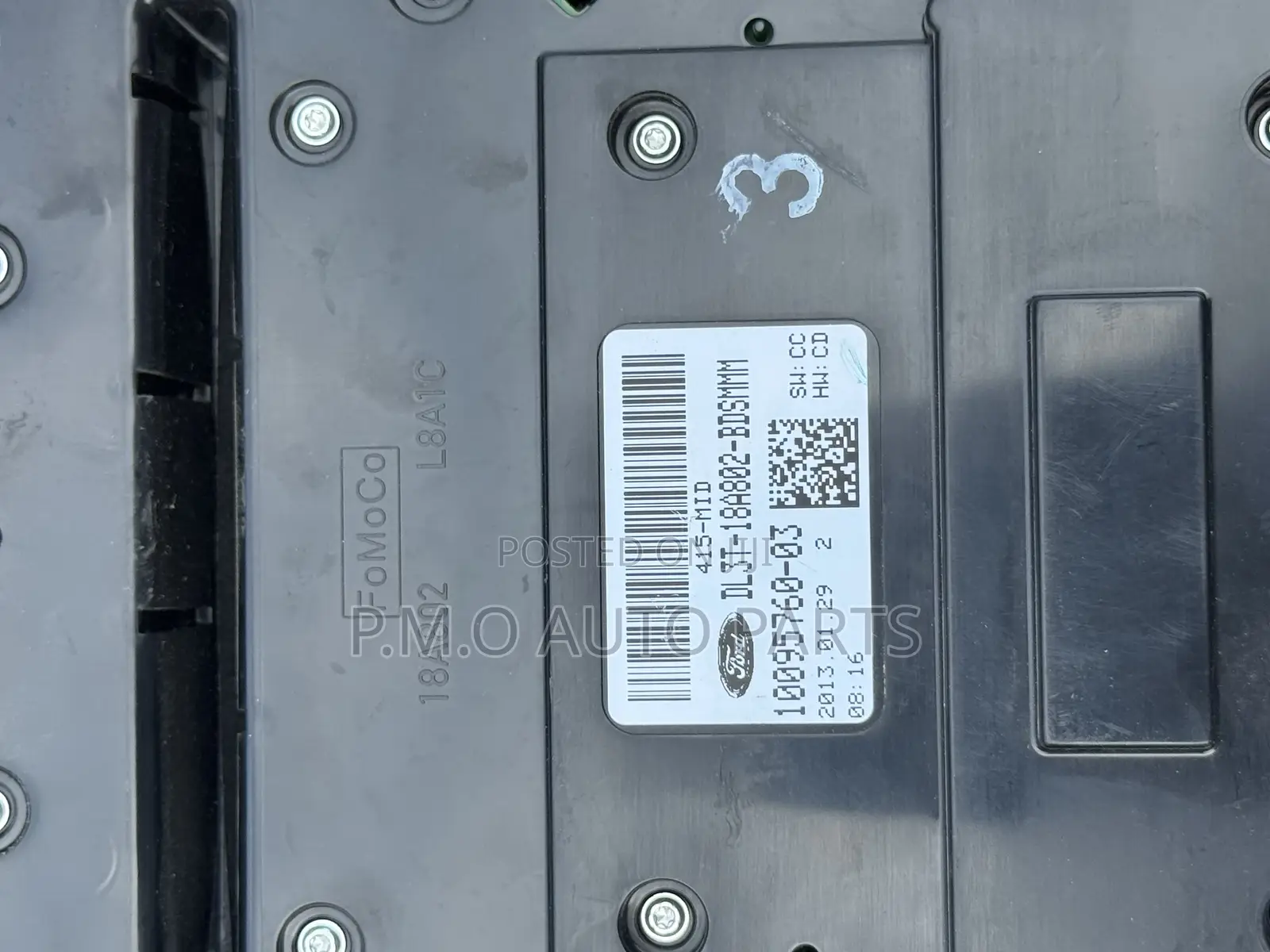 2012- 2014 Oem Ford F-150 Radio and Hvac Climate Control Panel