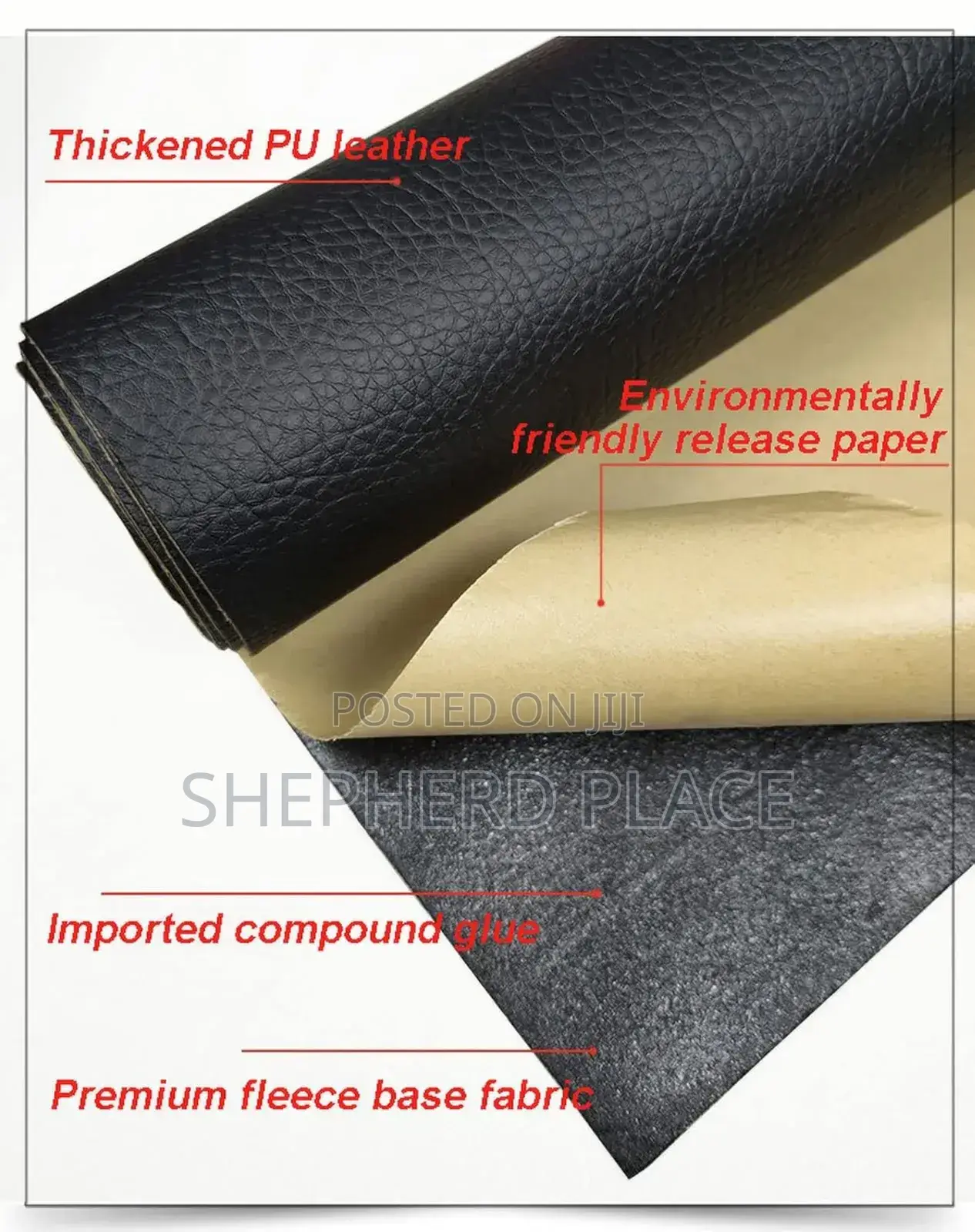 Leather Repair Patch Self Adhesive Leather Patch , Chair, Seats, Etc