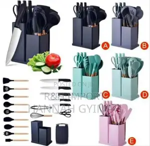 19pieces Silicone Laddles