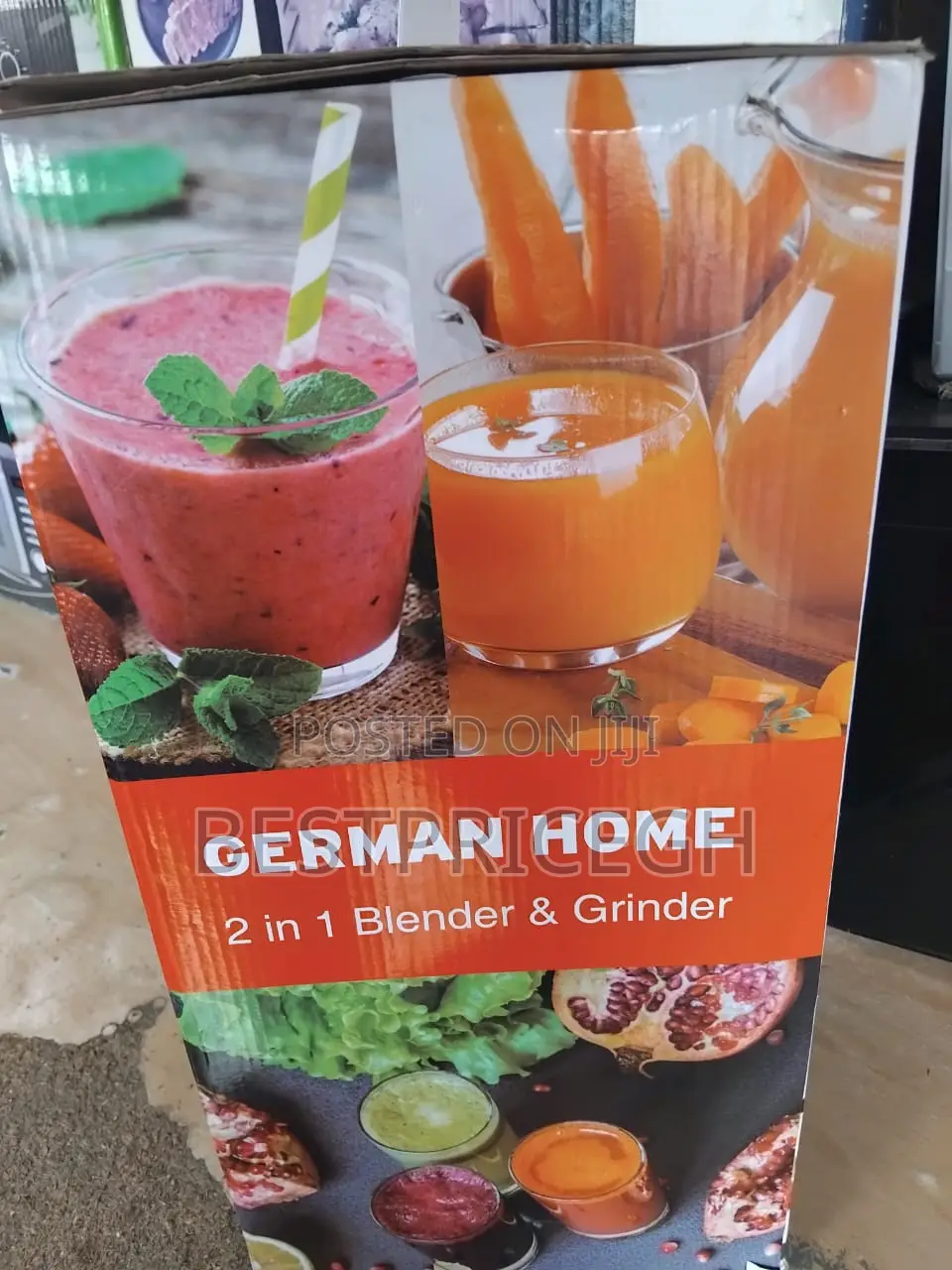 German Home 2-in-1 Blender Grinder
