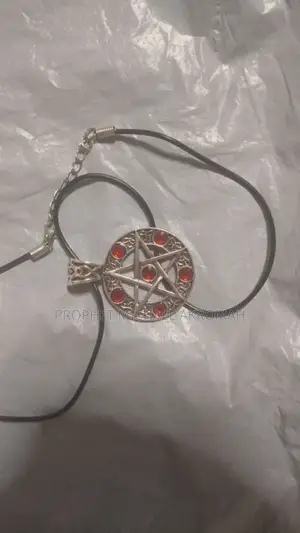 Celestial Star Pendant With Gemstones