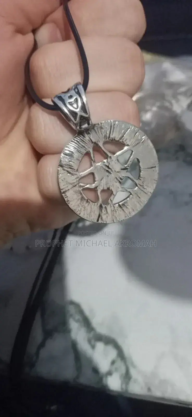 Celestial Star Pendant With Gemstones