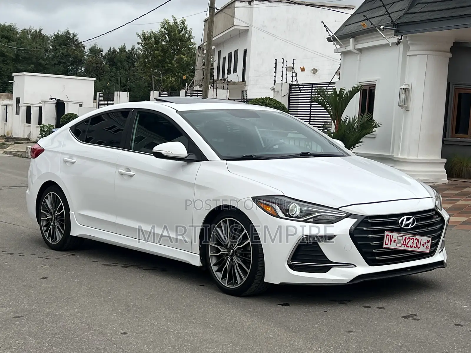 Hyundai Elantra Sport 2018 White