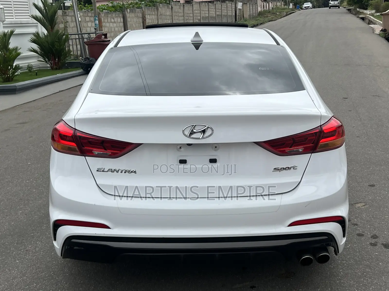 Hyundai Elantra Sport 2018 White