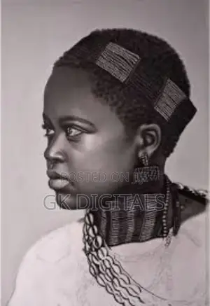 Artistic Pencil Portrait