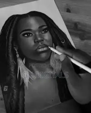 Artistic Pencil Portrait