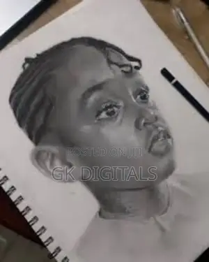 Artistic Pencil Portrait