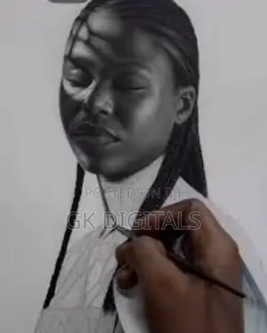 Artistic Pencil Portrait
