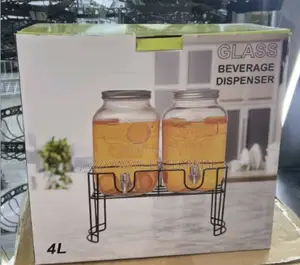Glass Juice Dispenser