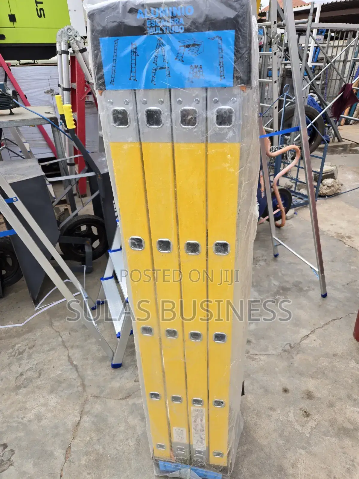 4×4 Fiber Ladder 16 Feet