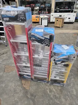 4×4 Fiberglass Ladders Red Color 16 Feet