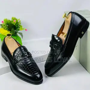 Richwanz Black Men Loafers Shoe