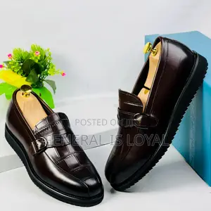 Steve Riots Coffee Buckle Men Shoe