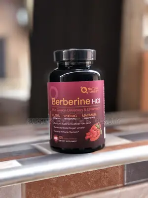Nature Target Berberine HCL 1200mg With Ceylon Cinnamon Chromium