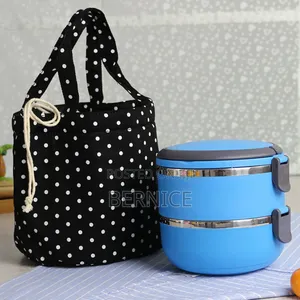 Dual Compartment Lunch Box – Packed in a Gift Box.
