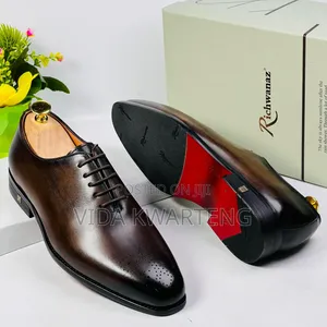 Hot Quality Coffee Brown Shoes From Richwanaz