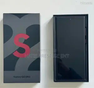 New Samsung Galaxy S22 Ultra 5G 1 TB Black