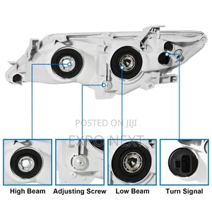 Headlights Toyota Camry Series 2012-2014 Usa