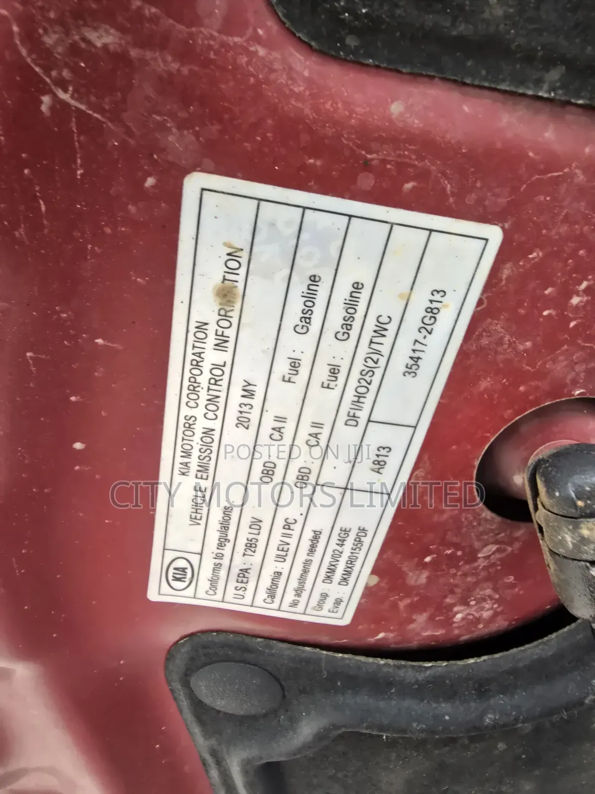Kia Optima EX 4dr Sedan (2.4L 4cyl 6A) 2013 Burgundy