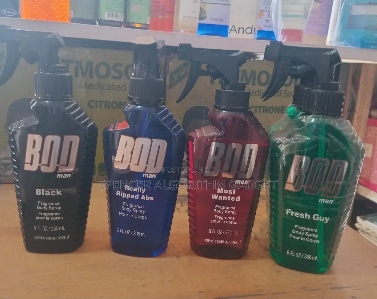 Bodman Body Fragrance Perfume