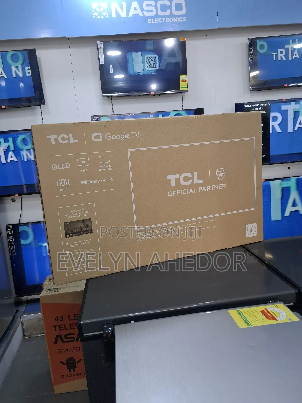TCL 50 Inches Qled Uhd Google Tv Available