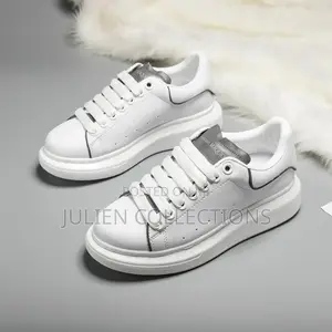 Alexander McQueen Leather Whitegrey