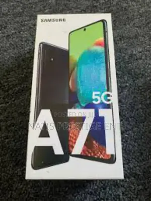 New Samsung Galaxy A71 5G 128 GB Black