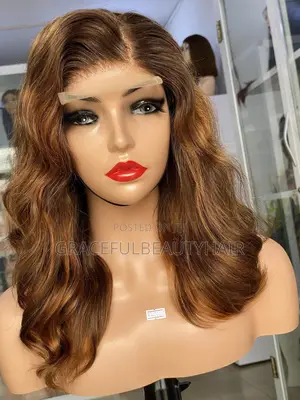 14 Inches Indian Remy Loose Wavy Piano Wig Cap