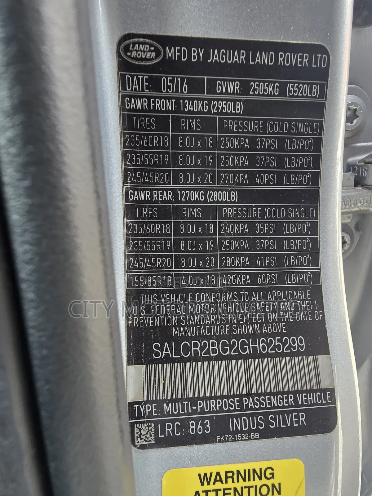 Land Rover Discovery Sport HSE 2016 Silver