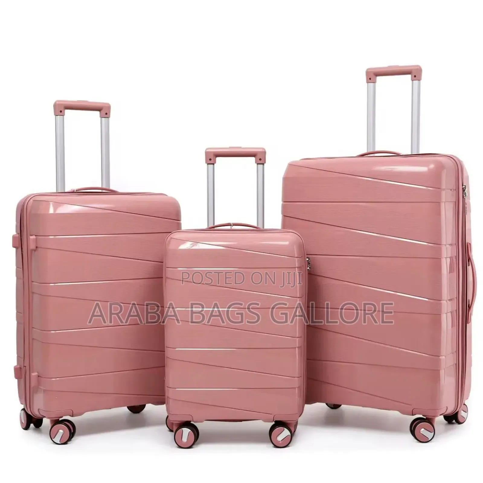 3sets Unbreakable Suitcases Available for Sale