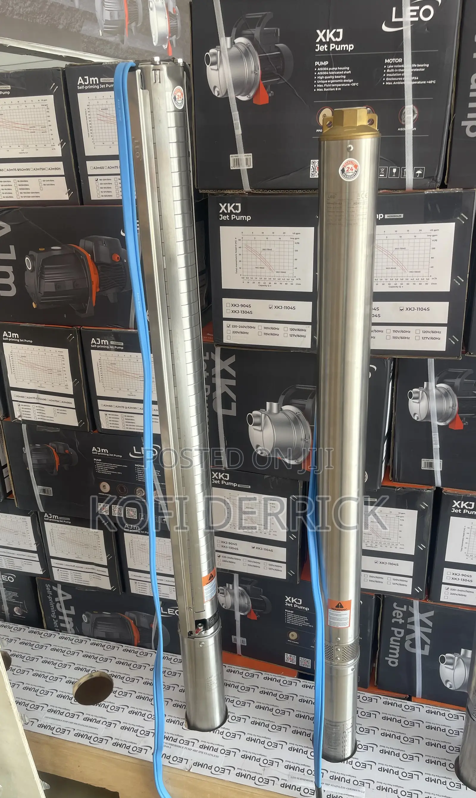 4hp Leo Borehole Pump - 3phase