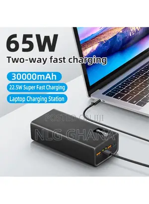 65w 30000mah Bi-Directional Charging Power Bank. Tvx26349