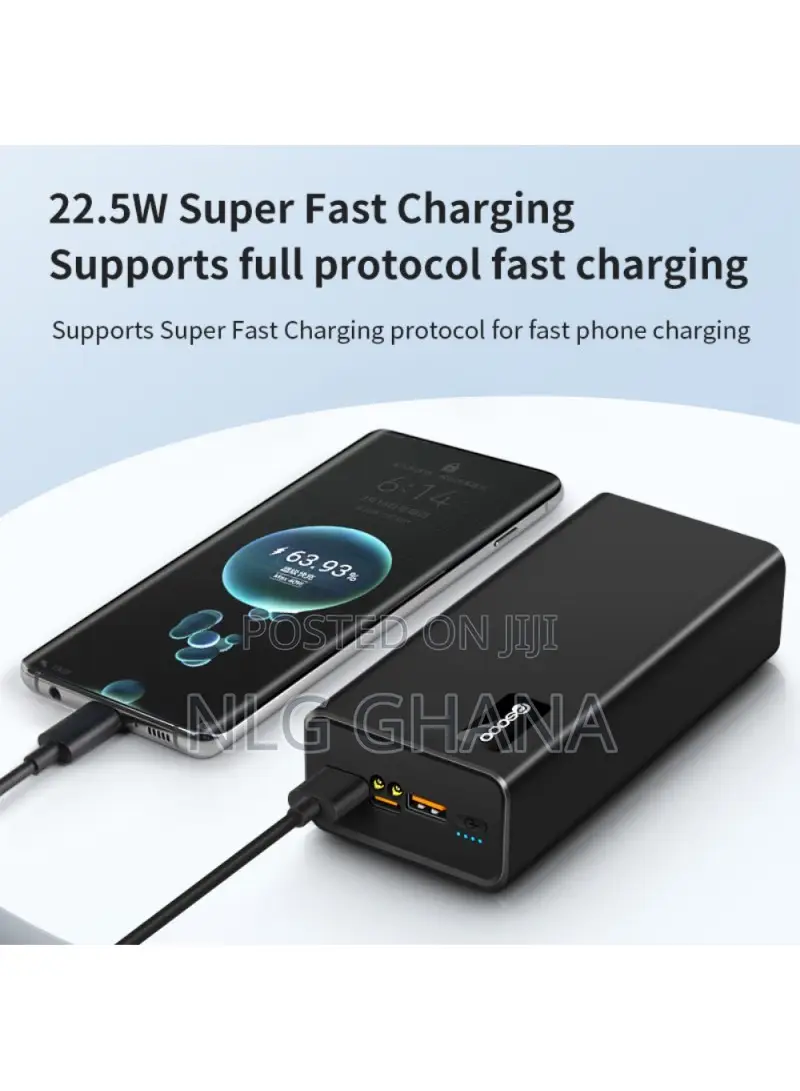 65w 30000mah Bi-Directional Charging Power Bank. Tvx26349