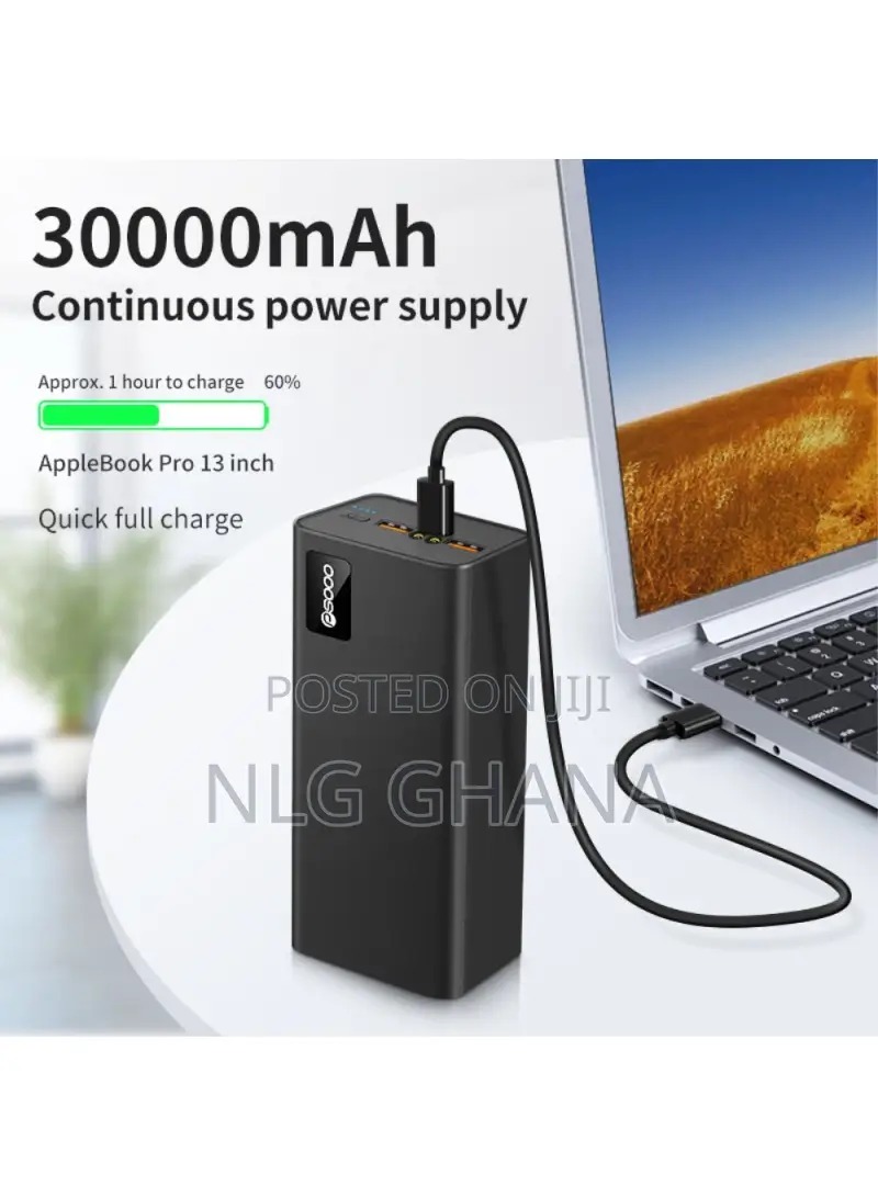 65w 30000mah Bi-Directional Charging Power Bank. Tvx26349