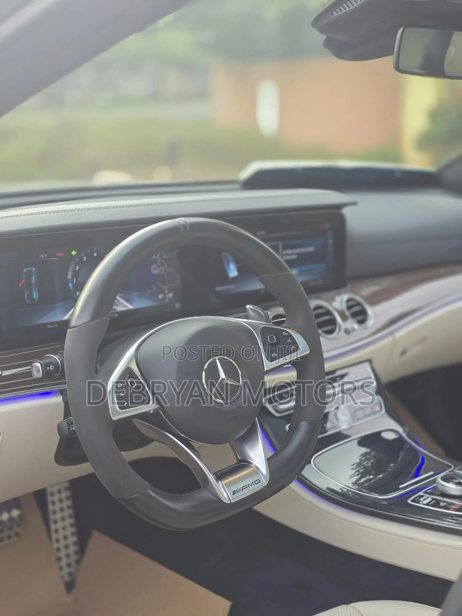 Mercedes-Benz E43 AMG 3.0 AWD 2017 Gray