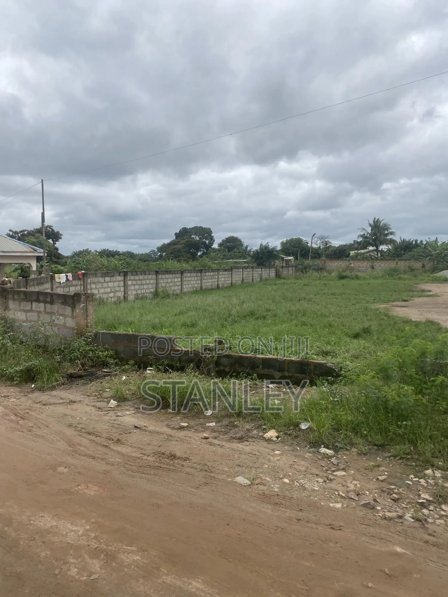 Roadside Open Space With Structure For Rent