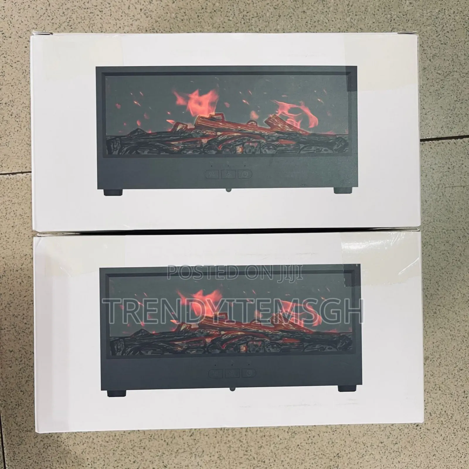 Remote Control Fireplace Diffuser Essential Oil Humidifier