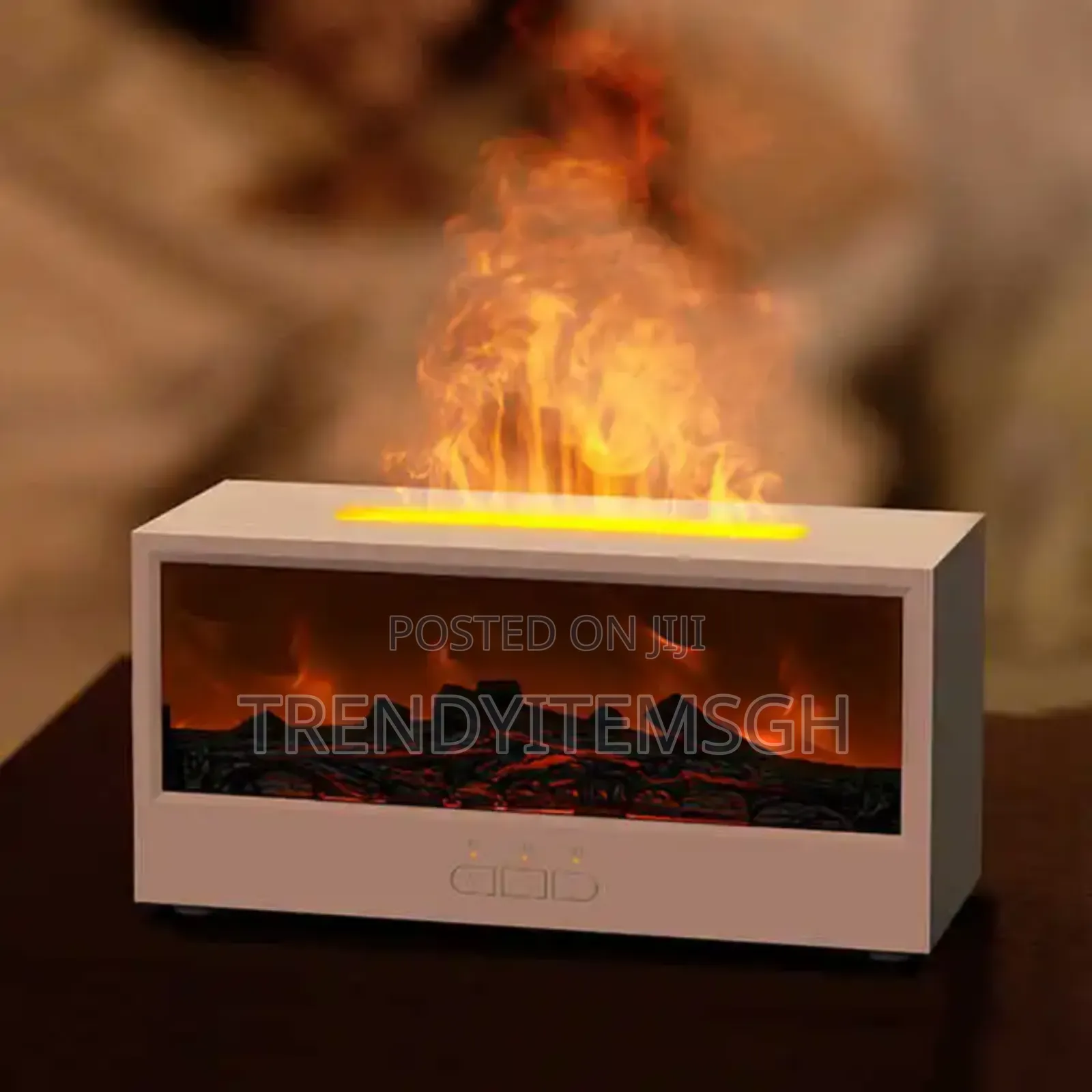 Remote Control Fireplace Diffuser Essential Oil Humidifier