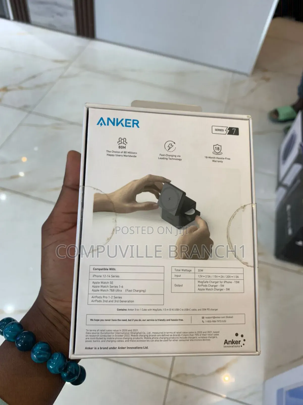Anker 3-in-1 Cube With Magsafe