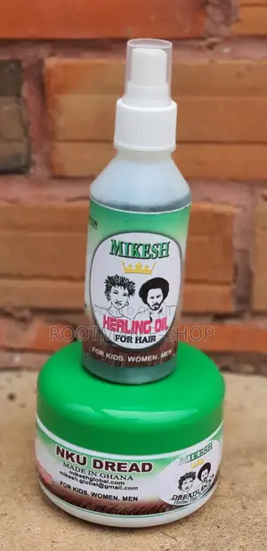 Dred Nku ( Hair Food) + Healing Oil - Mikesh