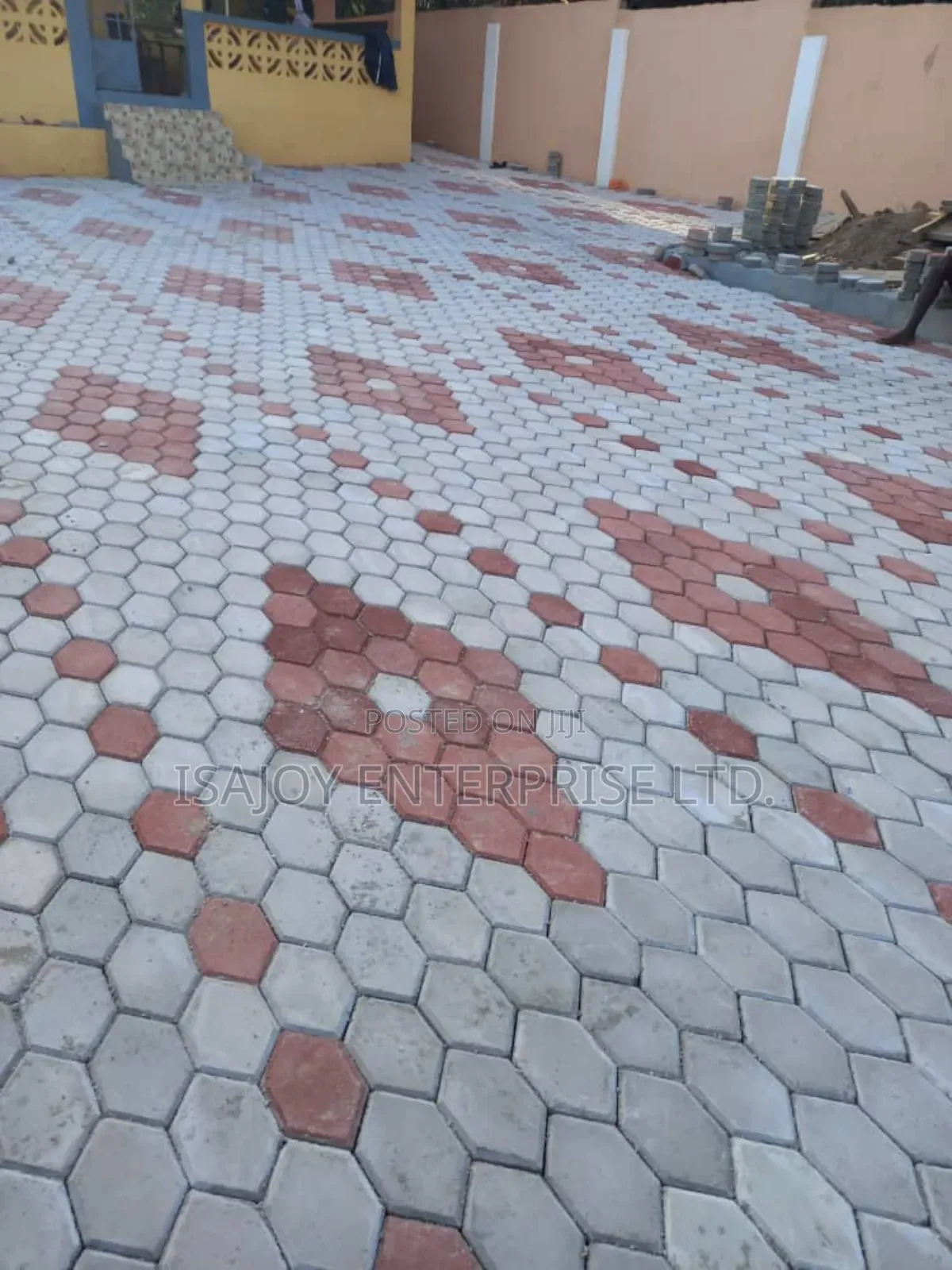 Hexagon Pavement