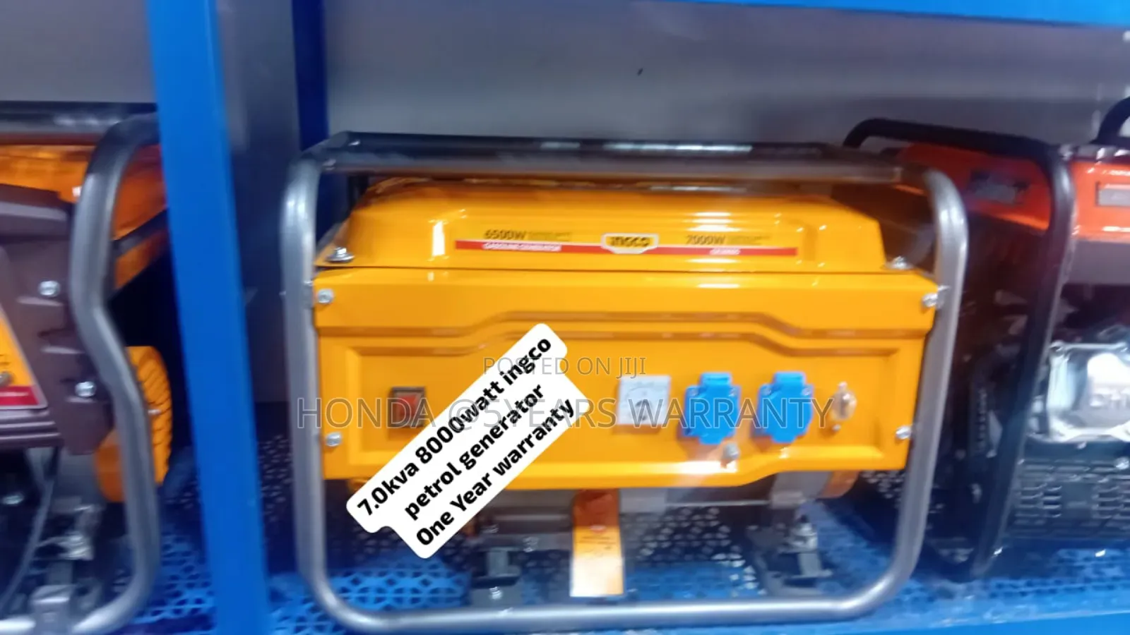 Ingco 7.0kva 7000watt Petrol Generator Pullstart Ingco