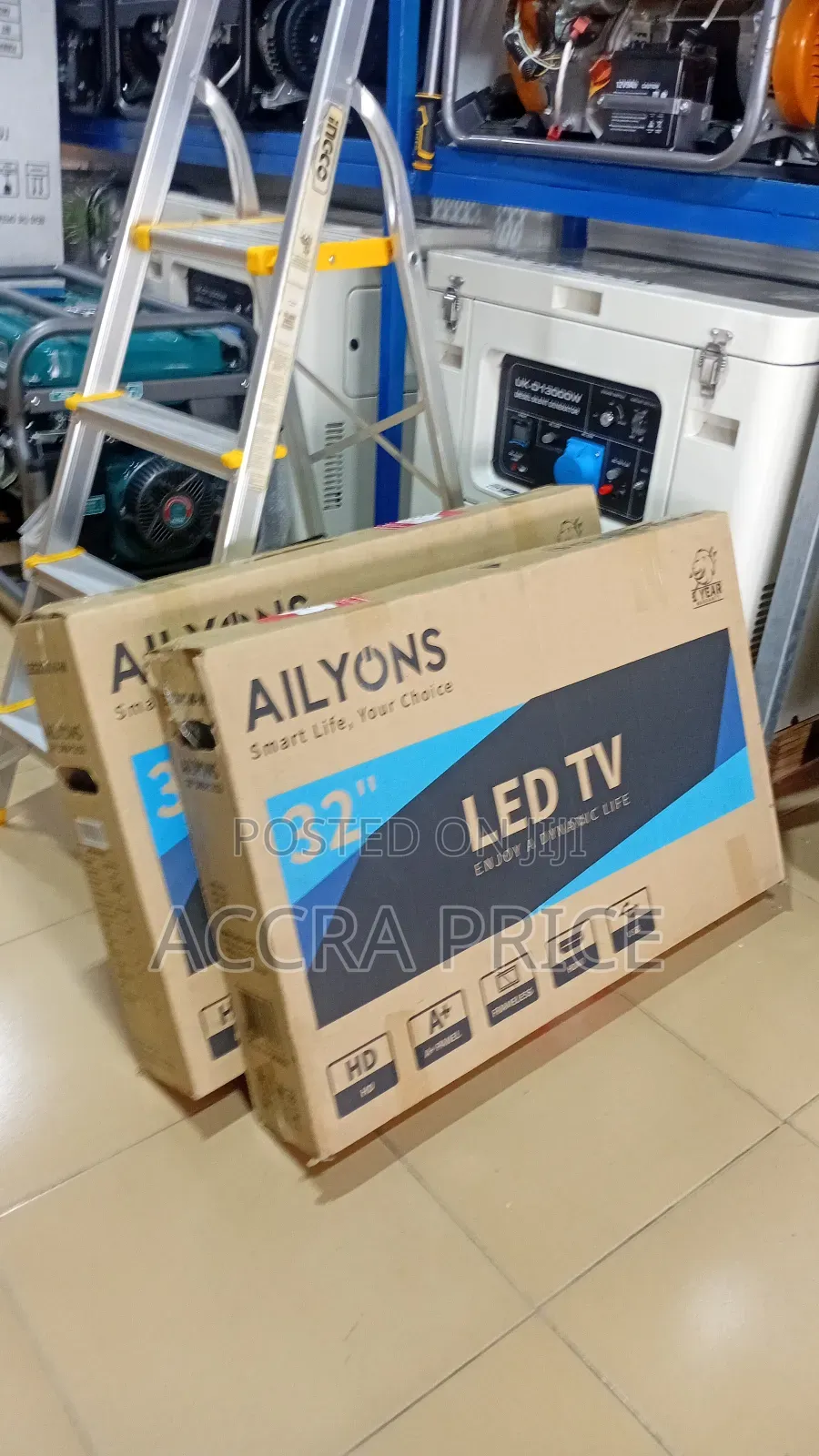 Ailyons 32inches Tv Les3200w-M Model