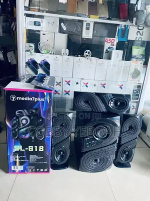 7 Media7plus Deep Bass Woofer With Surrounding Speakers