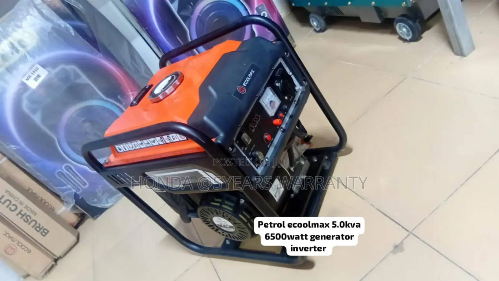 5.0kva Ecoolmax Inverter 6500watt Generator 5.0kva