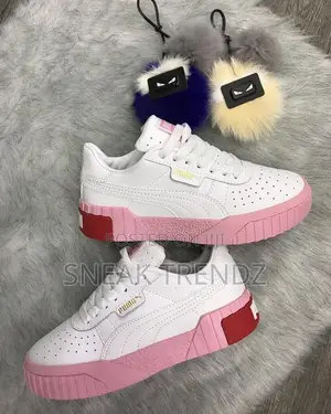 Original Puma Cali Leather Whitepink