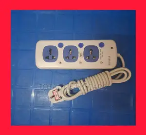 Everise Extention Three Way 13 Amps Medium Size