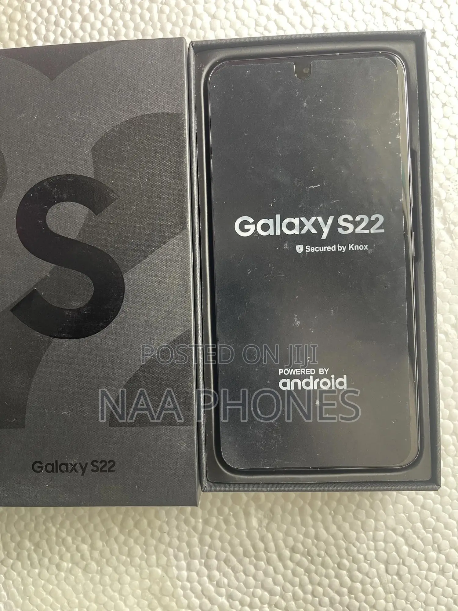 New Samsung Galaxy S22 5G 256 GB Black