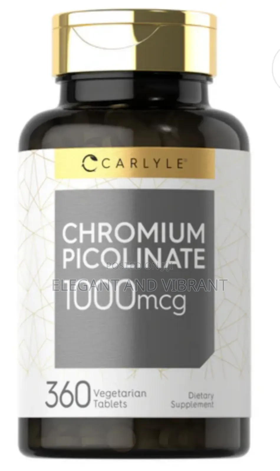 Chromuim Piconate High Strength Suppliment 1000mcg