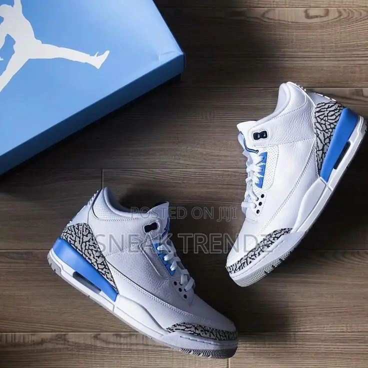 Air Jordan R3 Seablue N White